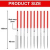 10 Pcs Mini Diamond Needle Files Set - Precision Mini