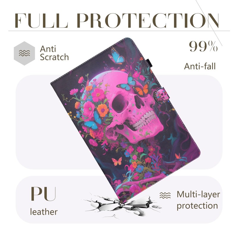 Bemoloon PU Universal Case for 10 Inch Tablet with Vivid