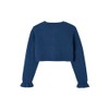 Vertbaudet Girls' Bolero Oeko-Tex, blue