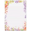 Current Floral Watercolor Summer Garden Notepad- 5" x 7" 60