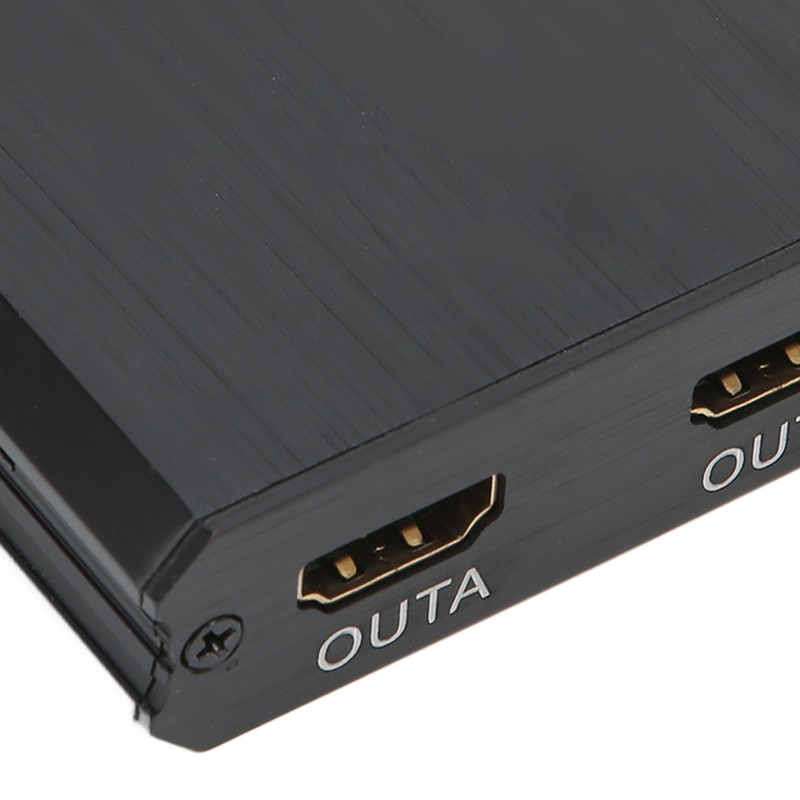 Aluminum Alloy 4K 60Hz Displayport USB 3.0 to Dual HD
