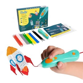 3Doodler Start+ Essentials - Juego de bolígrafos 3D para niños, fácil de usar, juego de actividades artísticas para aprender desde casa, juguete educa