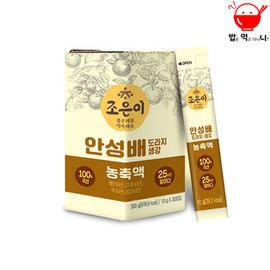 Joeun-i 안성배 도라지 생강 농축액 스틱 10g x 30포 Anseongbae Bellflower Ginger Concentrate Sticks 10g x 30 Pack