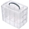 Rayher 39320000 sorting / storage box, with handle, 3 levels