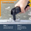 sourcing map 100Pcs 1/8"x1/4" Round Head Blind Rivets, Zinc-Plated Carbon