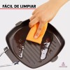 Importeek Sarten Parrilla Grill Asador Antiadherente Plegable Cocina