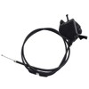 LAXEEM 7/8'' 22mm Metal Thumb Throttle Cable Accelerator Handle Assembly