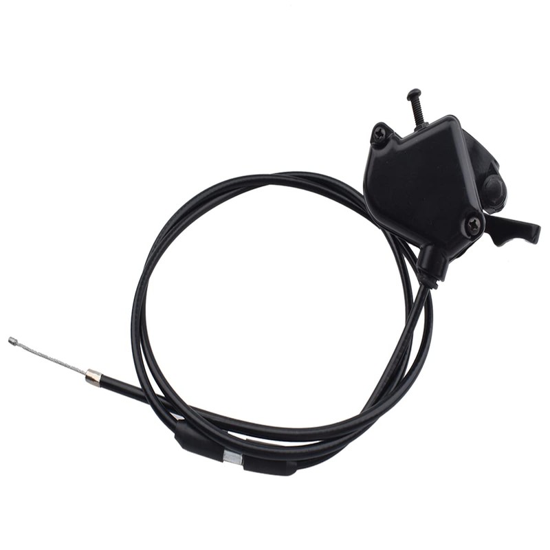 LAXEEM 7/8'' 22mm Metal Thumb Throttle Cable Accelerator Handle Assembly