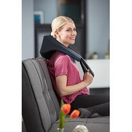 Massage Cushion Homedics Cordless Neck & Shoulder Massager with Heat, Kneading Motion, NMS-730H