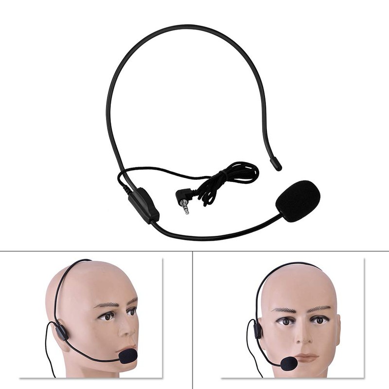 Tbest Microphone + Dummy Headset, 3.5 mm Microphone Audio Microphone