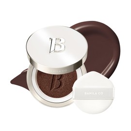 BANILA CO Covericious Ultimate Cover Cushion | Up to 100HR Long-Wear Foundation | 20 Shades for All Skin Tones | Matte & Lightweight Finish | Korean Cushion Foundation (14g / 0.49 oz), 45N ESPRESSO