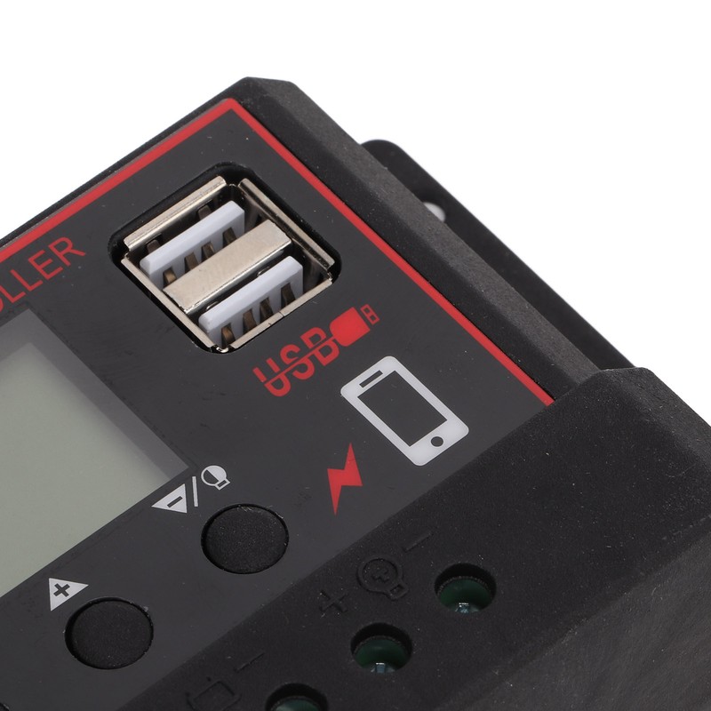 Solar Charge Controller Solar Panel Battery Intelligent Regulator with Dual