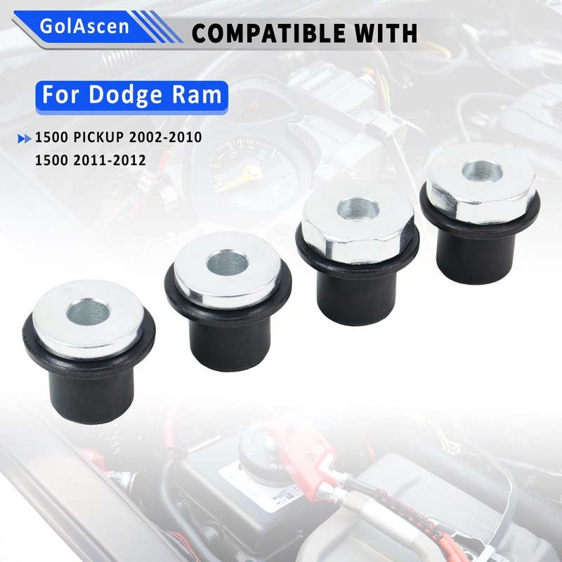 4PCS Steering Rack and Pinion Mount Bushing Compatible with 2000-2012