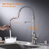 Touchless Kitchen Faucet,KEER Smart Motion Sensor Hands Free Single Handle