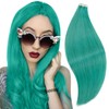 Runature tape-in extensions, real hair, colourful tape-in hair extensions, real