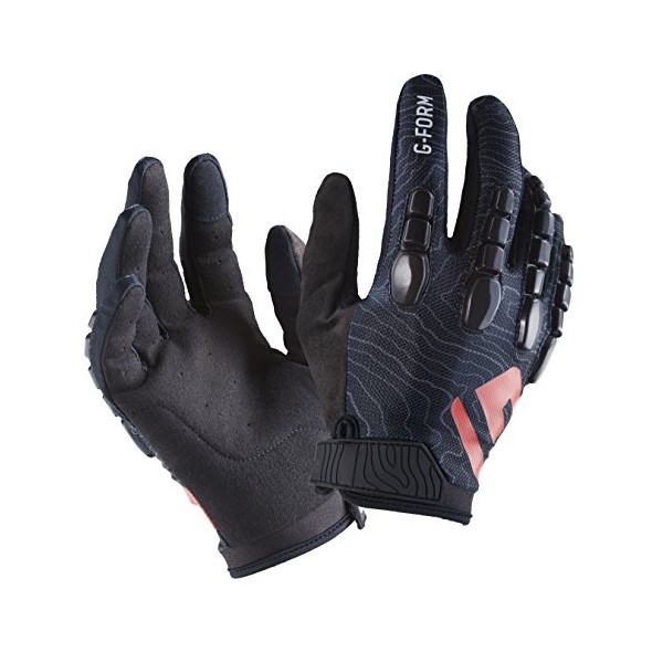 G-Form Pro Trail Gloves(1 Pair), Black Topo, Small