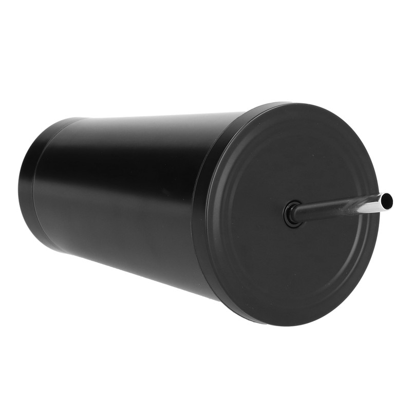 500ML Small Vacuum Coffee Cup Iced Coffee Bottle with Straw