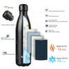 Konokyo Insulated Water Bottles,25 oz Double Wall Stainless Steel Vacumm