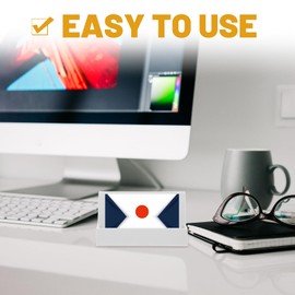 VILLCASE Business Card Holder for Desk, Plastic Card Holder Display Business Card Stand, Desktop Name Card Organizer Business Card Stand Display for Office Exhibition