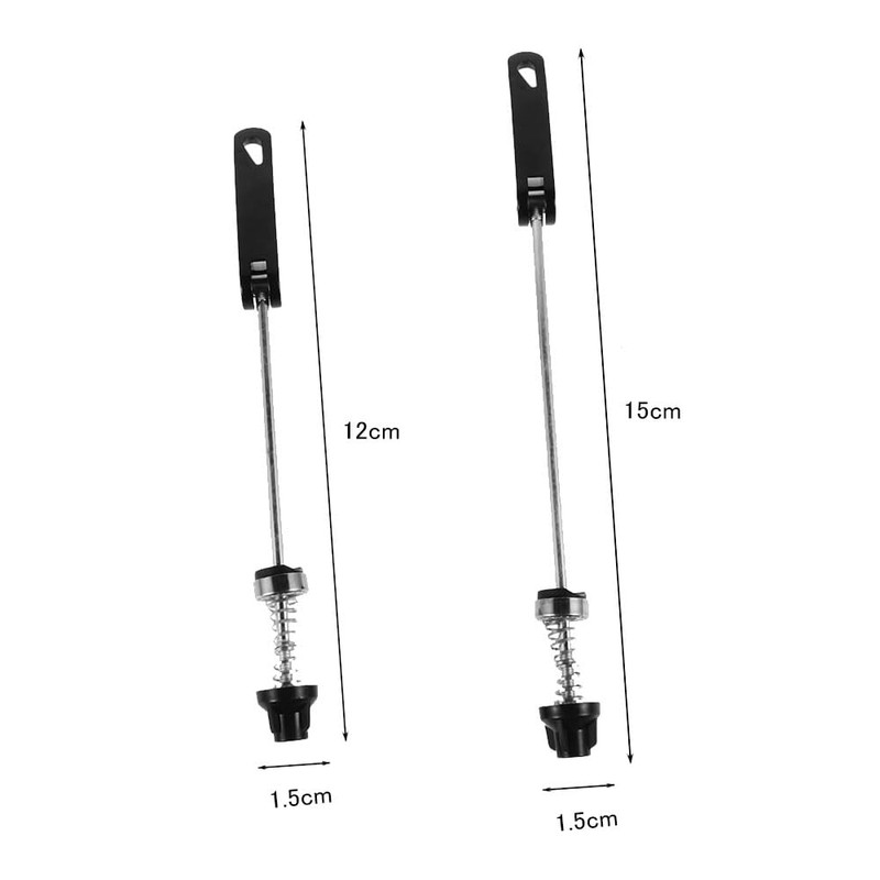 DFsucces Bicycle Quick Release, Set of 2, Aluminum Alloy, Lightweight,