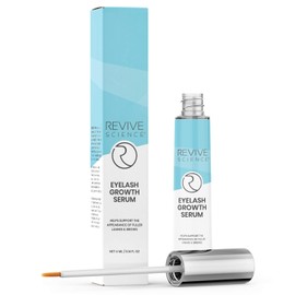 Eyelash Growth Serum & Eyebrow Enhancer - Lash Boost Serum with Biotin, Vitamin E & Collagen - Rapid Lash Lift for Thicker & Longer Eyelashes For Women - 4 ML