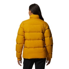 Mountain Hardwear Women's Nevadan Down Jacket, Gold Hour, Medium