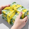 Jillson Roberts Gift Wrap, Lemon Tree, Quarter Ream 208 feet