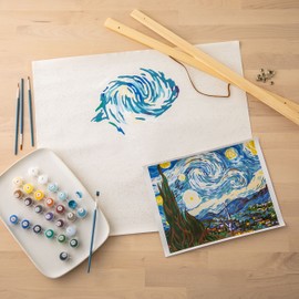 Artist's Loft Van Gogh Starry Night Paint-by-Number Kit Necessities™