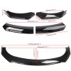 Unbranded Front Bumper Lip Spoiler Splitter Body Side Skirt For