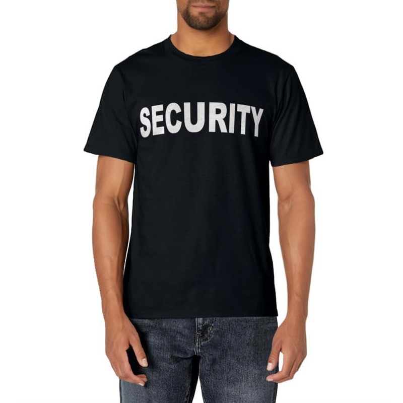 Security Event Safety Guard Professional Officer Uniform T-Shirt
