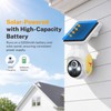 LinkSear 4G LTE Cellular Solar Security Camera Wireless Outdoor, No