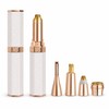 4-in-1 Electric Facial Hair Remover for Women – Rechargeable Lipstick
