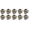 10 pcs PCB Bulb Socket, Gray, for W2.1x9.5d Wedge Bulbs