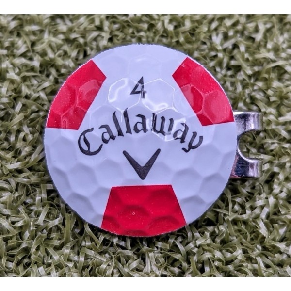 Callaway Chrome soft Truvis Real Golf Ball Marker With Magnetic