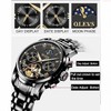 OLEVS Watch OLEVS Mens Automatic Watches Skeleton Tourbillon Mechanical Self