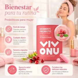 Flora Femenina Probióticos Mujer 18 Cepas