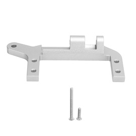 RC Axle Servo Mount Four Link Aluminum Alloy Metal Servo Fixed Holder Bracket for 1/10 Remote Control Crawler Silver