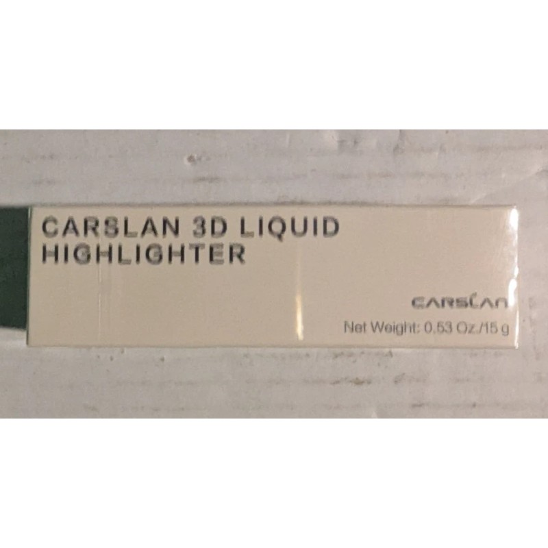 CARSLAN 3D Liquid Highlighter Makeup, 0.53 Ounce '03 Bronze Cold'