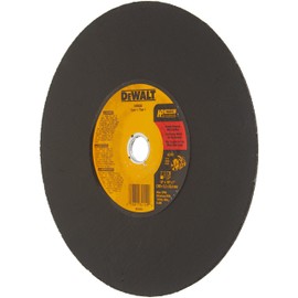 DEWALT Cutting Wheel For Metal, A24N Abrasive, 12-Inch x 1/8-Inch x 1-Inch (DW8022)