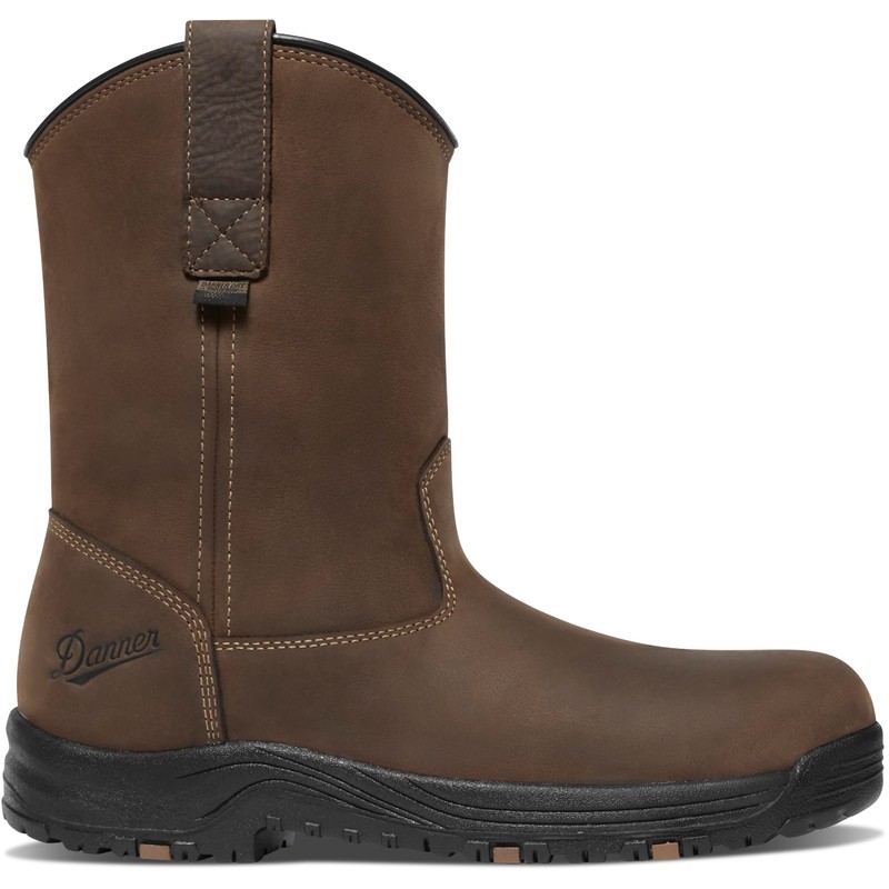 Danner Men's Caliper Wellington 10" Work Boot, Brown - 10