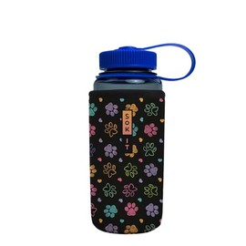 Sok It Botl Sok Water Bottle Sleeve Insulated Neoprene Cover (Furry Footprints, Fits 16oz Nalgene)