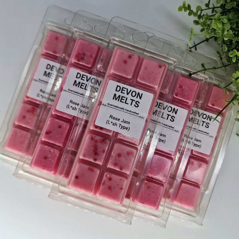 Devon Melts - Rose Jam (L*sh Type) - Highly Scented