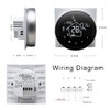 KETOTEK Smart Electric Underfloor Heating Thermostat WiFi 16A with Sensor