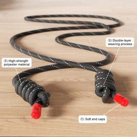 Flow Rope Exercise Jump Rope, 9 Ft 1.18lbs Workout Jump Rope, Rope Flow, Flow Rope For Men, Women, Beginners – Indoor & Outdoor Use