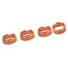 Kacepar Car Styling Air Conditioning Knobs Circle Trim, Air Conditioning