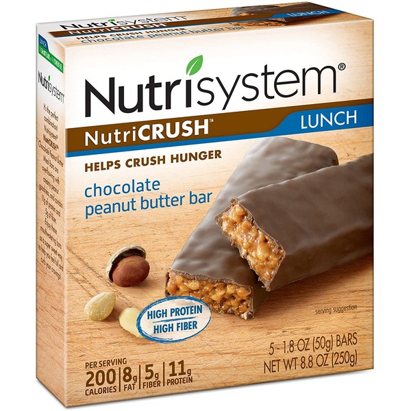 Nutrisystem® NutriCRUSH® Chocolate Peanut Butter Bars, 30 ct