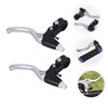 Kisangel Aluminum Bike Brakes Handle Universal Fit for Most Bikes