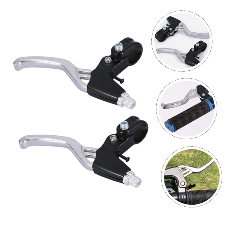 Kisangel Aluminum Bike Brakes Handle Universal Fit for Most Bikes