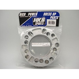 HKB SPORTS Wheel Spacer (4 and 5 Holes), P.C.D.100-114.3, 0.3 inches (8 mm), Pack of 4 HKWS8