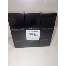 Laura Mercier 3 PAC Laura Mercier Real Flawless Weightless Perfecting Foundation 2C1 ECRU 1oz